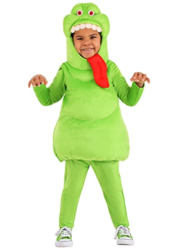 Columbia Pictures Ghostbusters Slimer Costume for Toddlers, Ectoplasm Ghost Halloween Costume for boys and girls 18 Months