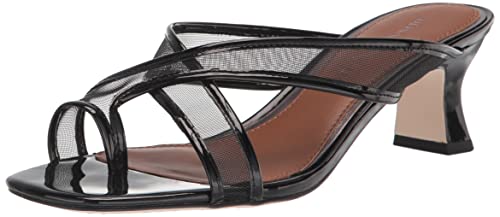 Donald Pliner womens Heeled Sandal, Black, 8 US