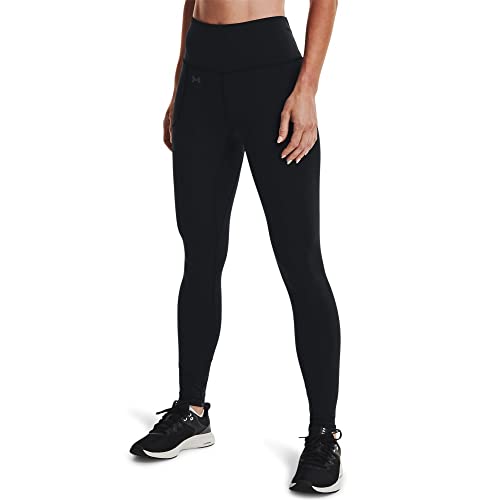 Under Armour Womens Motion Leggings , Black (003)/Jet Gray , Medium