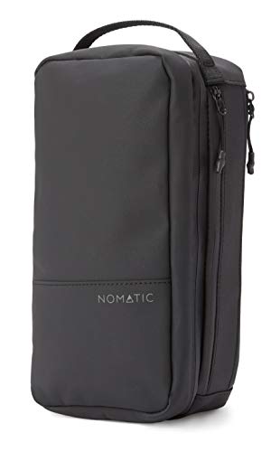 NOMATIC Toiletry Bag for Travel - Great for Travel Size Toiletries - Travel Essentials Wash Bag - Travel Makeup Bag, (Black), Large V2