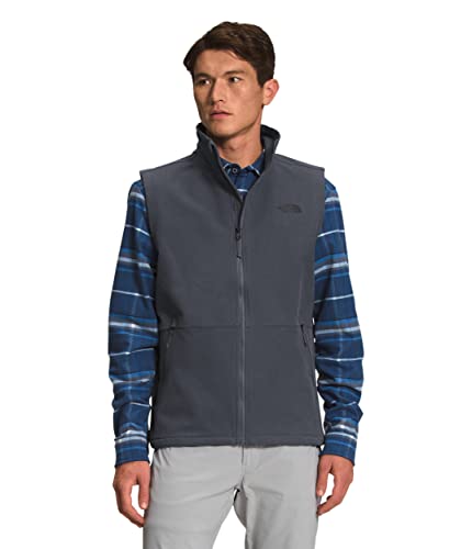 THE NORTH FACE Men's Camden Soft Shell Vest, Vanadis Grey Dark Heather, X-Large