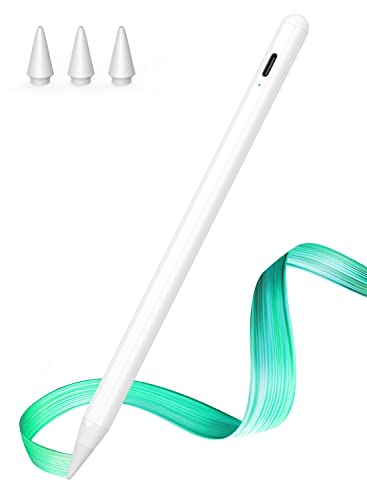 Stylus Pen for iPad, 10 Min Fast Charge Apple iPad 10th Generation Pencil Work for Apple iPad Pro 11/12.9', iPad 6-10, iPad Air 3-5, iPad Mini 5/6
