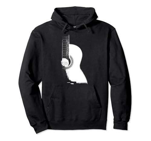 Acoustic Guitar Hoodie, Music Hoodie, Musician Hoodie Pullover Hoodie