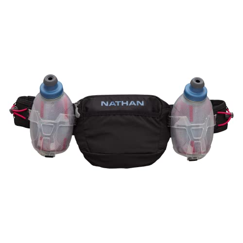 Nathan Trail Mix Plus 3.0 Hydration Belt, Two Large Front Pockets & Exterior Mesh Pocket For Essential Storage, Printed Reflective Logo For Added Visibility In Low-Light