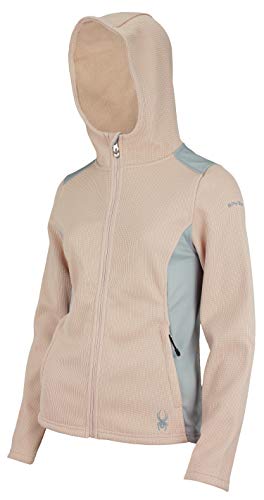 Spyder Women's Layna Full Zip Jacket, Misty Rose Medium