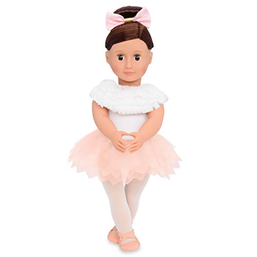 Our Generation Doll by Battat- Valencia 18' Regular Non Posable Ballerina Fashion Doll- for Ages 3 & Up