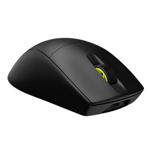 Corsair M75 AIR Wireless Ultra Lightweight Gaming Mouse – 2.4GHz & Bluetooth – 26,000 DPI – Up to 100hrs Battery – iCUE Compatible – Black