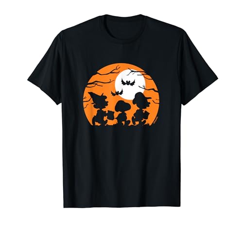 Peanuts - Halloween - Trick Or treat Silhouettes T-Shirt