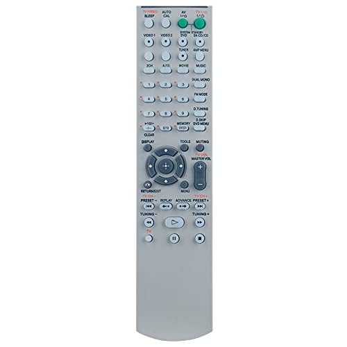 Allimity RM-AAU006 Replaced Remote Control fit for Sony AV System HT-DDW780 STR-K700 HT-DDW785 HT-DDW700