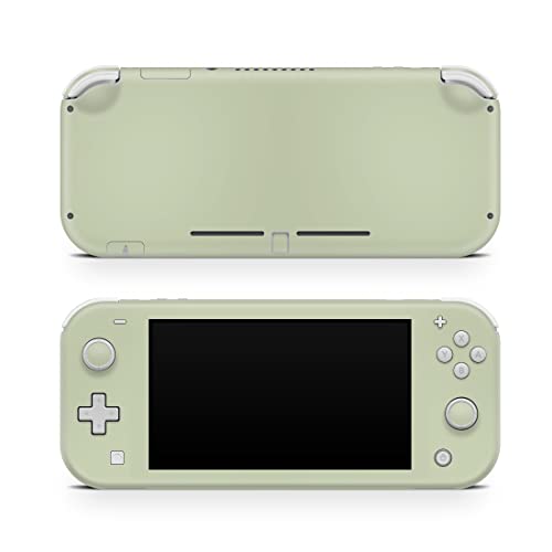 TACKY DESIGN Classic Green Skin Compatible with Nintendo Switch lite, Solid Color Blocking Switch lite Stickers Vinyl 3m Decal Cute Full wrap Cover