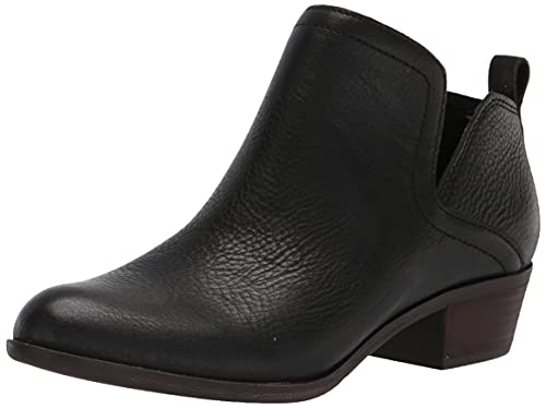 Lucky Brand Women's Bollo Bootie Ankle Boot, Black, 8