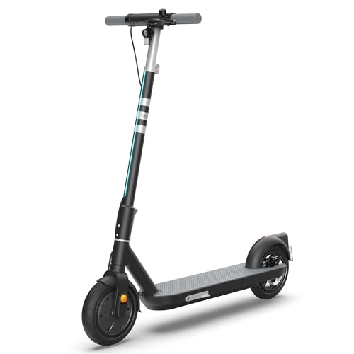 OKAI Neon Lite Electric Scooter Up to 15.5 MPH 18.6 Mile Range E-Scooter for Adults Lightweight Commuter Scooter Ambient Light Black