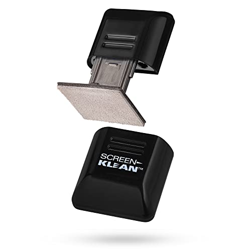 CarbonKlean ScreenKlean Tablet Screen Cleaner - for iPad, Android Tablet, & Amazon Tablet - with Carbon Microfiber Tech - Injected Black - 1 Count