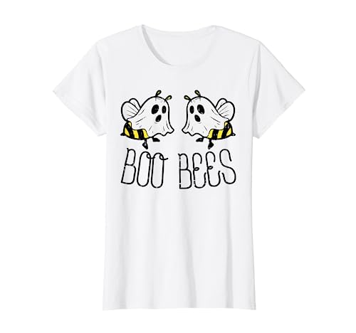 Boo Bees Ghosts Boobees Funny Halloween Costume For Women T-Shirt