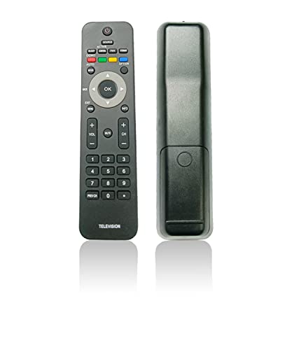 JISOWA Replacement Remote Control Universal for Philips LCD LED para TV 32PFL3504D/F7 32PFL3505D/F7 242254901817 RC2033601/01 32PFL3403D/27 42PFL3403D/F7 42PFL3603D/27 32PFL5332D/37 55PFL5706/F7