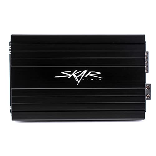 Skar Audio SKv2-1500.1D Monoblock Class D MOSFET Competition Grade Subwoofer Amplifier, 2200W Max Power