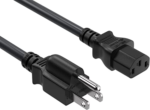 Guy-Tech AC Power Cord Outlet Socket Cable Plug Lead Compatible with Hanns-G HL272HPB HE225DPB HL249DPB HX193DPB HP225DJB Monitor