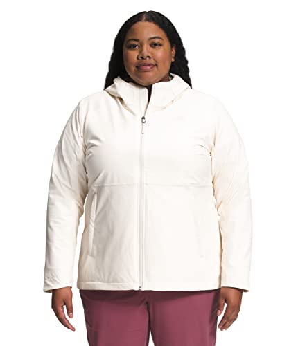 THE NORTH FACE Women's Shelbe Raschel Hoodie (Standard and Plus Size), Gardenia White, Medium