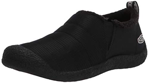 KEEN Women's Howser 2 Casual Comfy Durable Slippers, Triple Black, 9