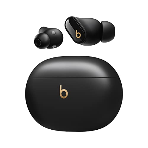 Beats Studio Buds + True Wireless Noise Cancelling Earbuds - Black/Gold (Renewed)