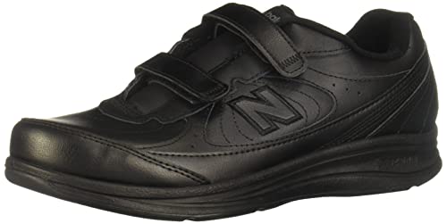 New Balance Men's 577 V1 Hook and Loop Shoe, Black, 12 X-Wide