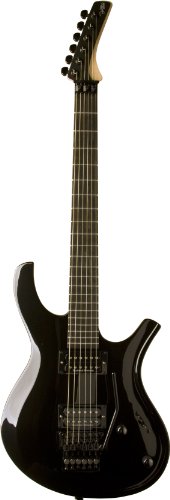 Parker MaxxFly Series DF622FRB Radial Neck Joint Floyd Rose, 22 Frets, USA, Gloss Black