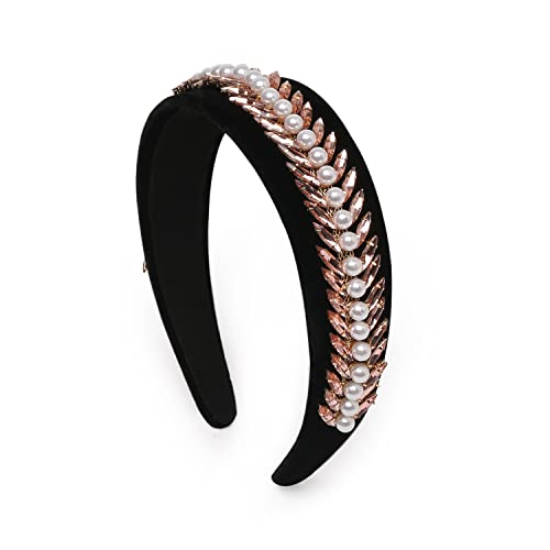 Natalie Mills GLAMBANDS! Glamorous Headbands for Ladies! Top Trending Hair Accessories. Rhinestone & Pearl Headbands