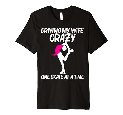 Cool Figure Skating For Figure Ice Skaters Men Dad Premium T-Shirt