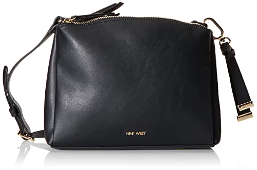 Nine West womens Crossbody,Black,Medium