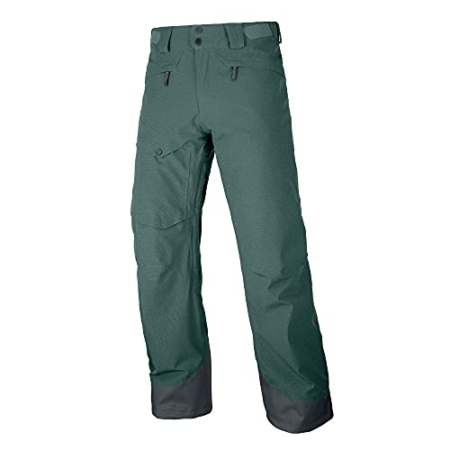 Salomon Men's Standard UNTRACKED Pant M, Green Gables/Pacific/Heather, L/R