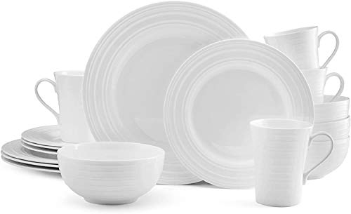 Mikasa Ciara 16-Piece Dinnerware Set, Ciara, Service for 4, 2.3
