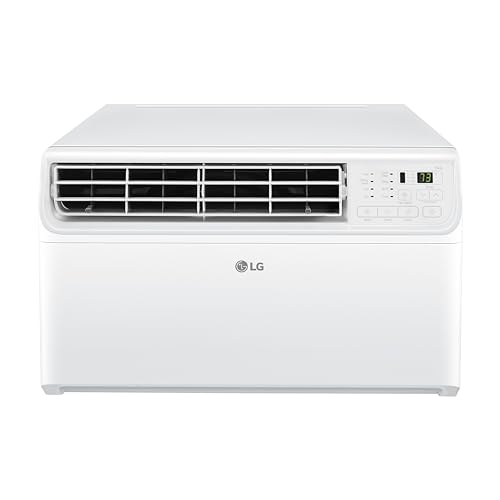 LG 10000 BTU Window Air Conditioners [2023 New] Dual Inverter Remote WiFi Enabled App Ultra-Quiet Washable Filter Cools 450 Sq.Ft AC Unit air conditioner Easy Install White LW1022FVSM
