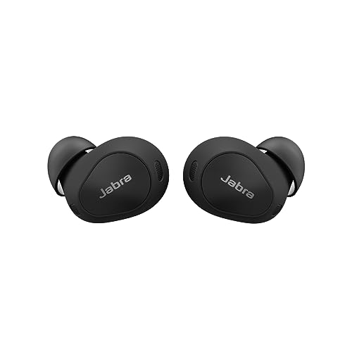 Jabra Elite 10 True Wireless Earbuds – Advanced Active Noise Cancelling Earbuds with Next-Level Dolby Atmos Surround Sound –All-Day Comfort, Multipoint Bluetooth, Wireless Charging – Gloss Black