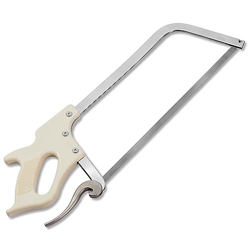 KATA Butcher Saw Meat Processing Hand Saw Meat and Bone Saw with 17.5-inch SK5 Blade, Use for Household, Processed Livestock