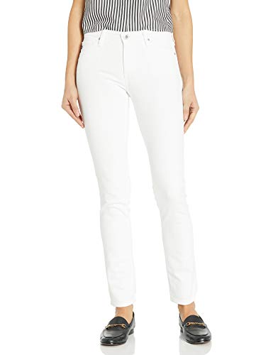 AG Adriano Goldschmied Women's Prima Mid-Rise Cigarette Jean, White, 29