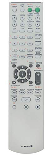 RM-AAU013 Replaced Remote fit for Sony Home Theatre AV Receiver STR-DG510 STR-K790 HT-DDW795 SS-WP700 SS-SRP900 SS-CNP680 SS-MSP900 CTR-K790 HT-DDW685 HT-DDW790 HT-DDW795 STR-K1600 HT-DDW1600