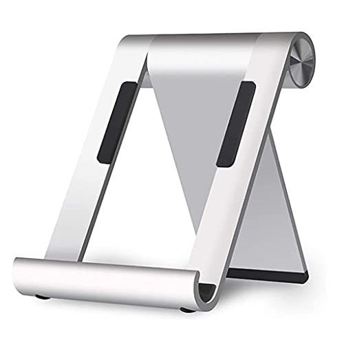 DINGZZ Adjustable Cell Phone Holder, Foldable Tablet Stand Mobile Phone Mount for Desk Compatible with All Smartphones (Color : E)