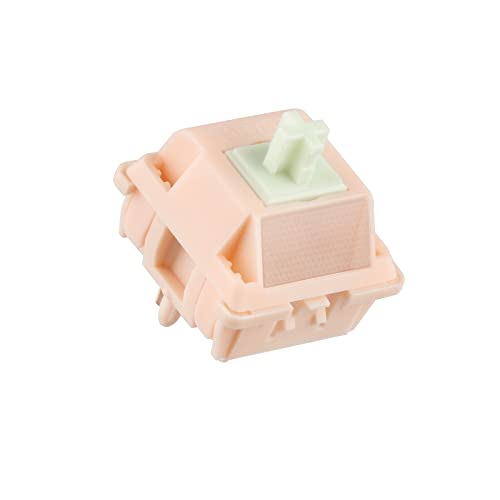 EPOMAKER CIDOO Mint Mechanical Switch Set, Linear, Pre-lubed, 5 Pin Switch, 35 Pieces for Customizing Keyboards (Mint Linear Switch)