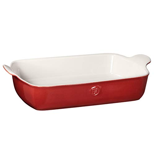 Emile Henry 13' x 9' Large Rectangular Baker - Modern Classics Collection | Rouge