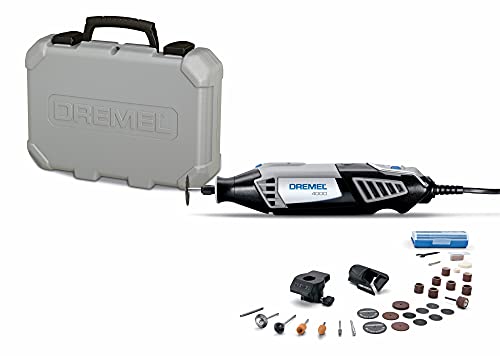 Dremel 4000-2/30 Variable Speed Rotary Tool Kit - Engraver, Polisher, and Sander- Perfect for Cutting, Detail Sanding, Engraving, Wood Carving, and Polishing- 2 Attachments & 30 Accessories