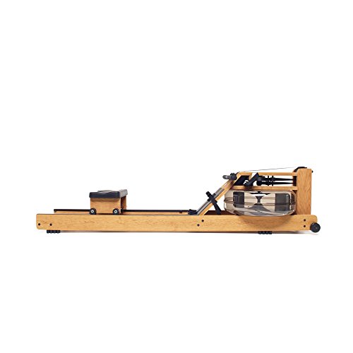 WaterRower Cherry Rowing Machine with S4 Monitor | USA Made | Original Handcrafted Erg Machine for Home Use & Gym | Best Warranty