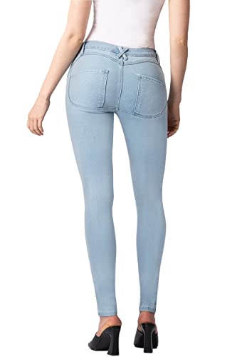 Hybrid & Company Women's Extreme Butt Lift Stretch Skinny Denim Jeans P46862SK Light WASH 5