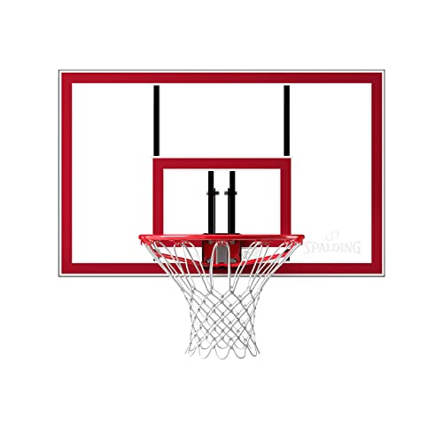 Spalding 44' Shatter-proof Polycarbonate Backboard & Rim Combo
