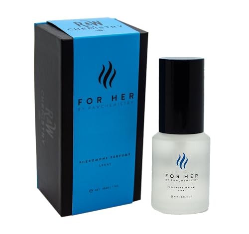 For Her by RawChemistry A Pheromone Infused Perfume, for Her - Elegance, Extra Strength Formula 1 oz.