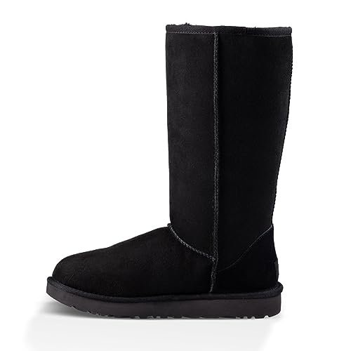 UGG Women's Classic Tall Ii Boot, Black, 08