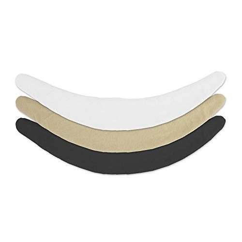 More of Me to Love Bamboo Tummy Liner- 3-Pack, Large, Black, Beige, White