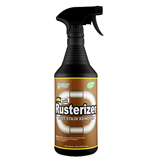 Green Bean Buddy Rusterizer No Scrubbing Rust Remover, 32oz