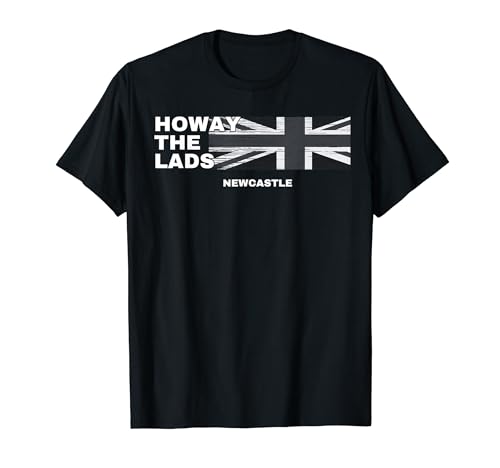 Howay The Lads Newcastle Geordie Fan Football Newcastle T-Shirt