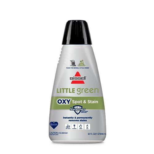 BISSELL Little Green Spot & Stain Formula for Portable Carpet Cleaners, 2038G