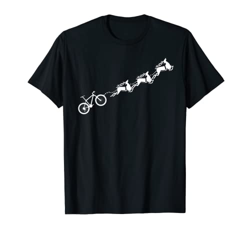 Mountain Bike Bicycle Reindeer Christmas Cycle unique gift T-Shirt